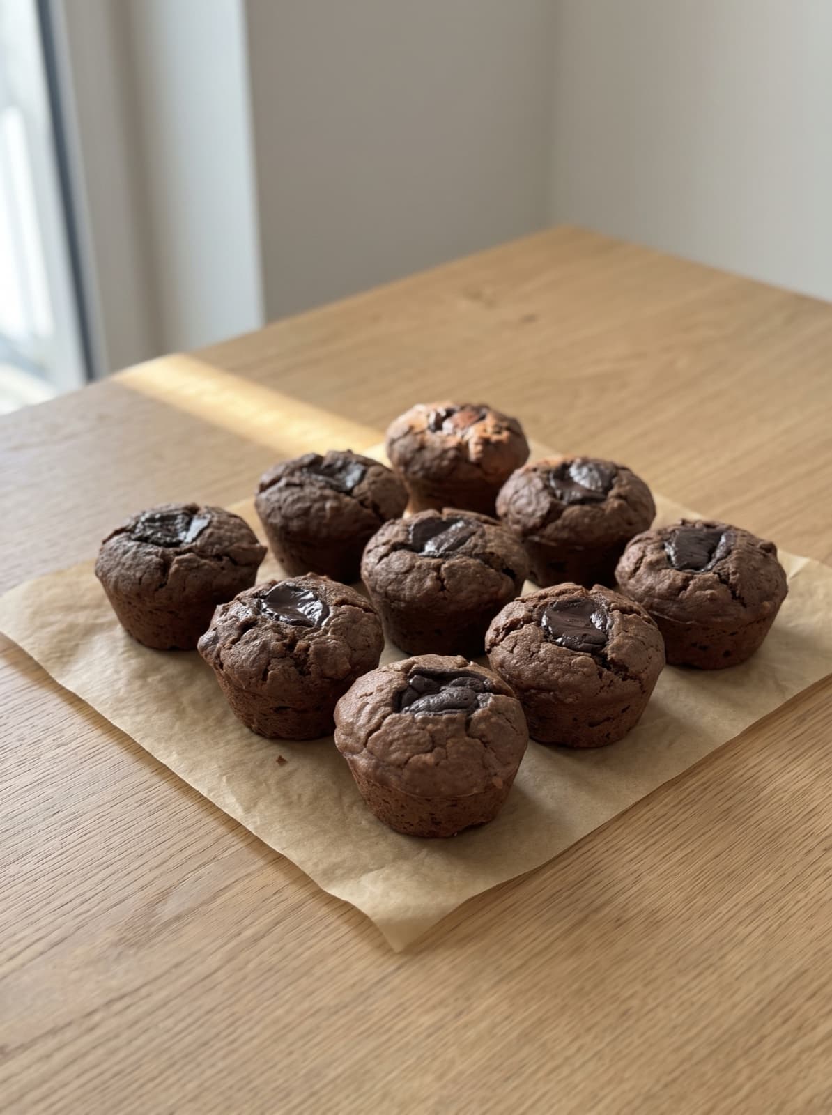 Schoko-Maroni-Muffins