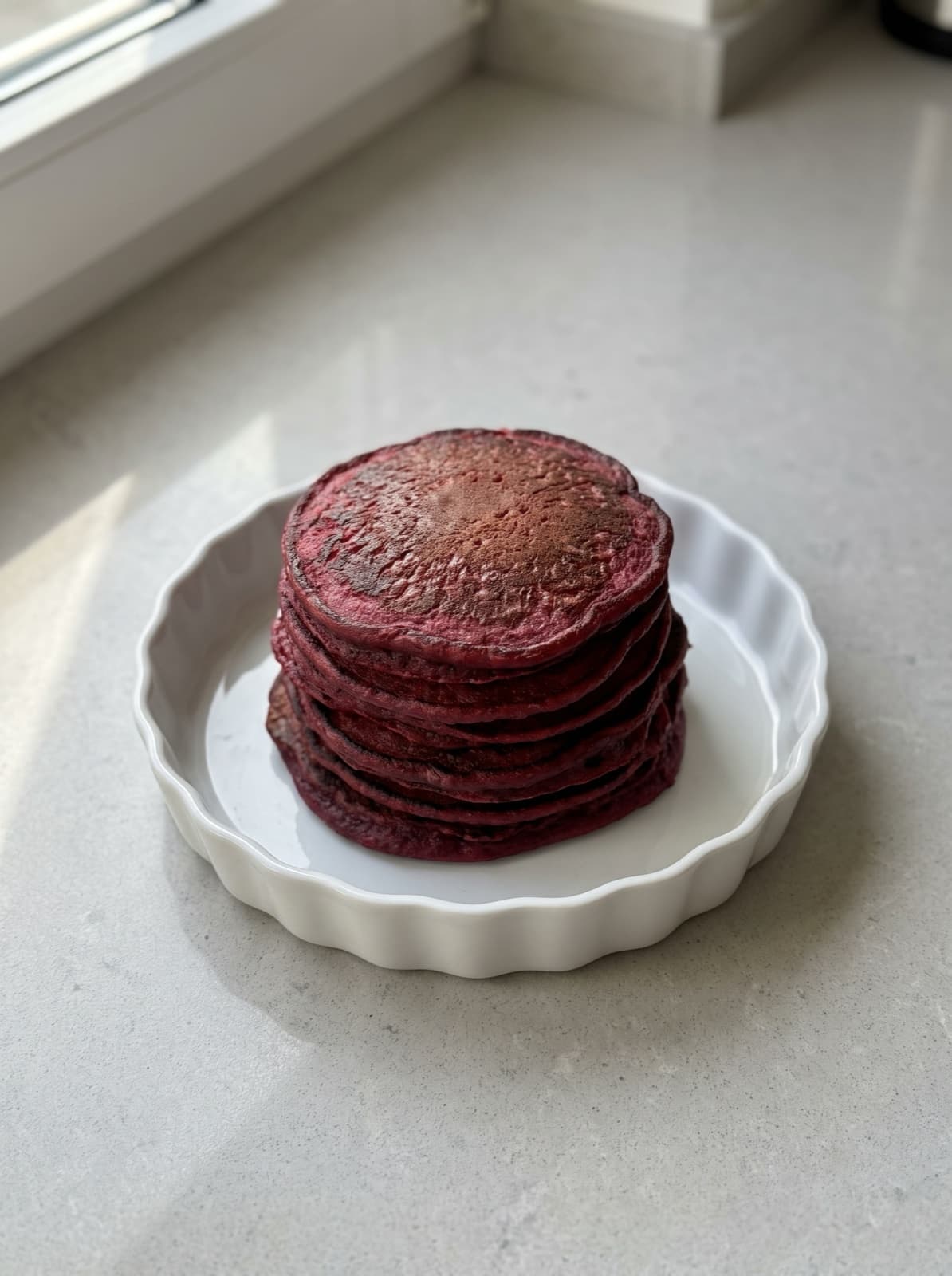 Herzhafte Sardinen-Rote-Bete-Pancakes